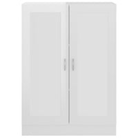 Thumbnail for Bücherschrank Hochglanz-Weiß 82,5x30,5x115 cm Holzwerkstoff