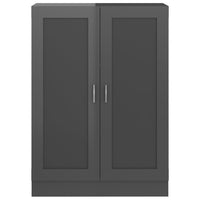 Thumbnail for Bücherschrank Hochglanz-Grau 82,5x30,5x115 cm Spanplatte