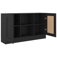 Thumbnail for Sideboard Schwarz 120x30,5x70 cm Spanplatte