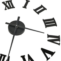 Thumbnail for 3D-Wanduhr Modernes Design Schwarz 100 cm XXL