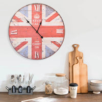 Thumbnail for Vintage Wanduhr UK 60 cm