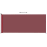 Thumbnail for Seitenmarkise Ausziehbar 180x500 cm Rot