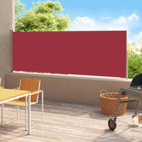 Thumbnail for Seitenmarkise Ausziehbar 180x500 cm Rot