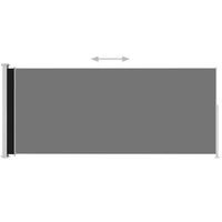 Thumbnail for Seitenmarkise Ausziehbar 200x500 cm Schwarz