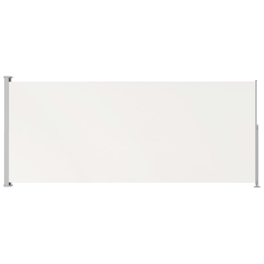 Seitenmarkise Ausziehbar 220x500 cm Creme