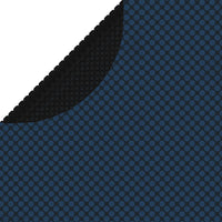 Thumbnail for Treibende Pool-Solarplane PE 356 cm Schwarz und Blau