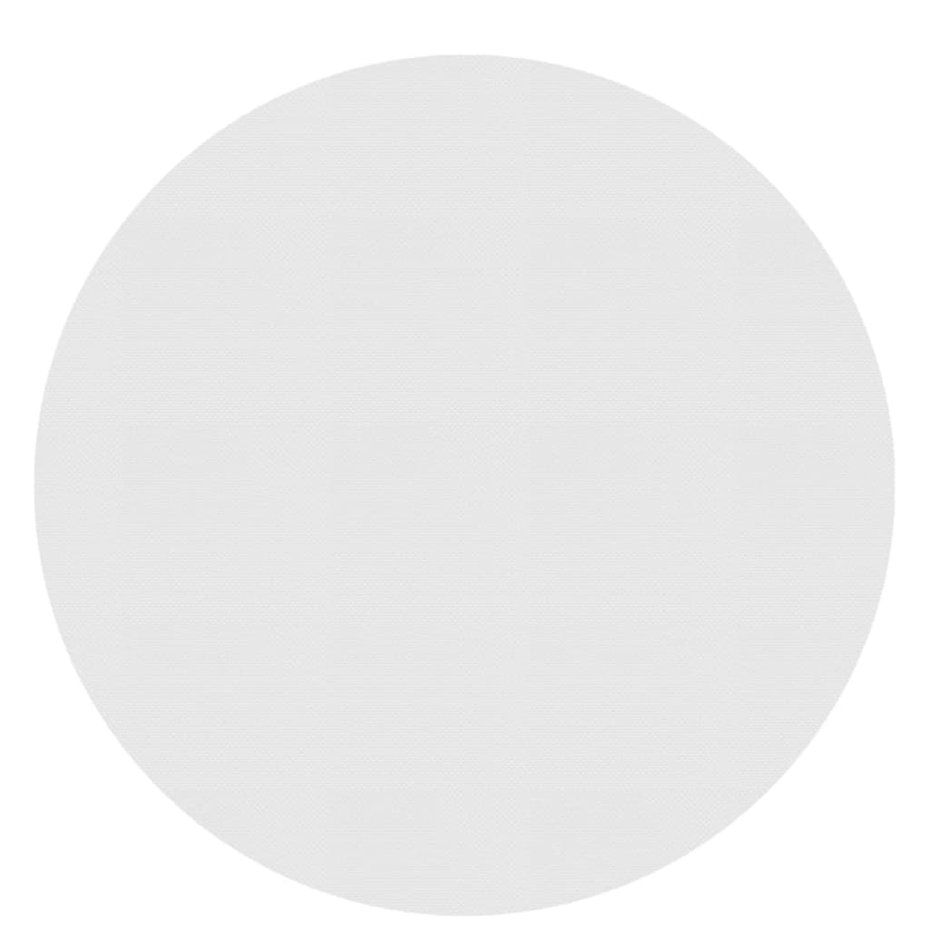 Treibende Pool-Solarplane PE 417 cm Grau