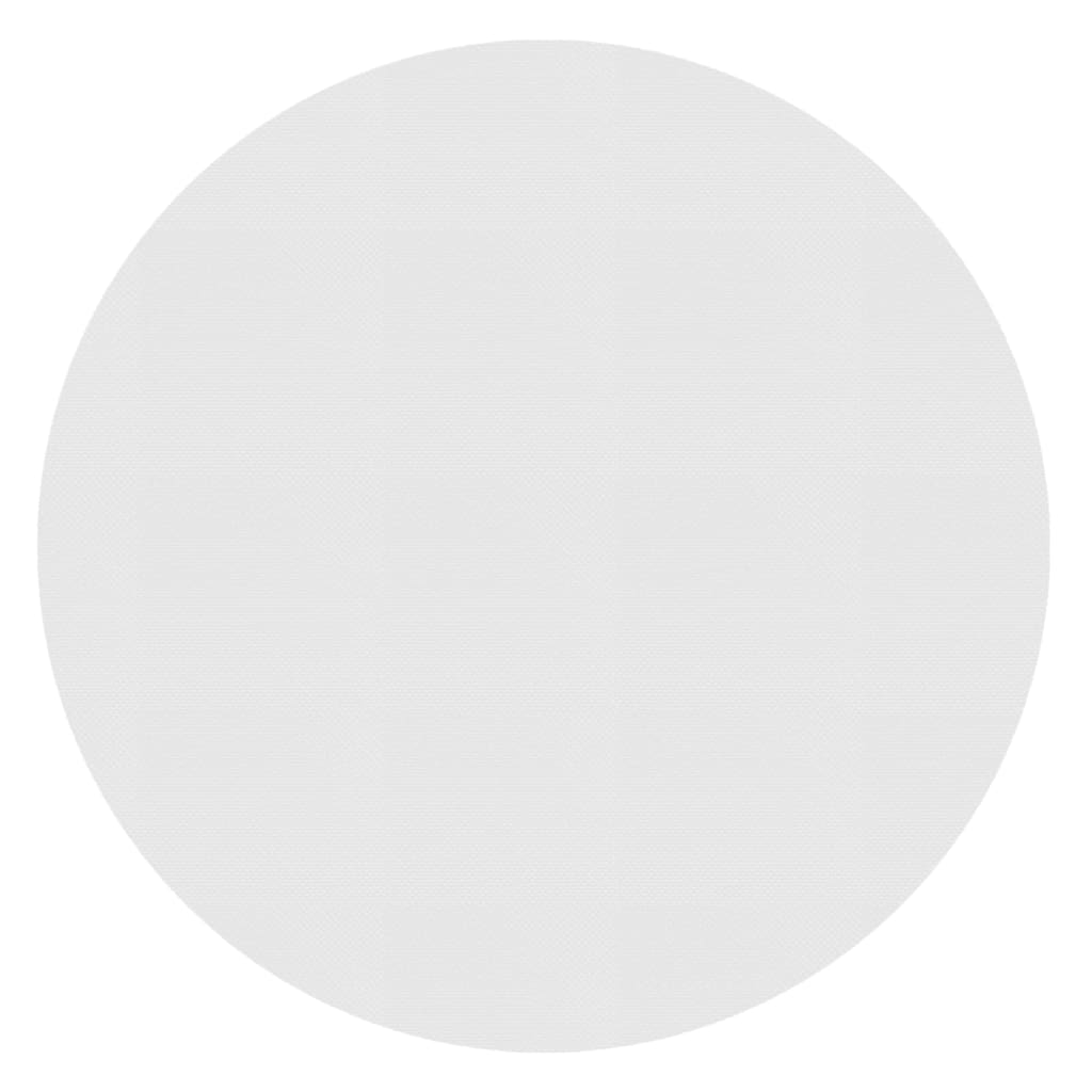 Treibende Pool-Solarplane PE 455 cm Grau