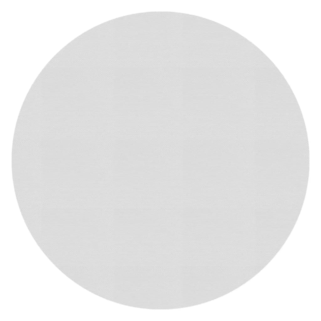 Treibende Pool-Solarplane PE 527 cm Grau