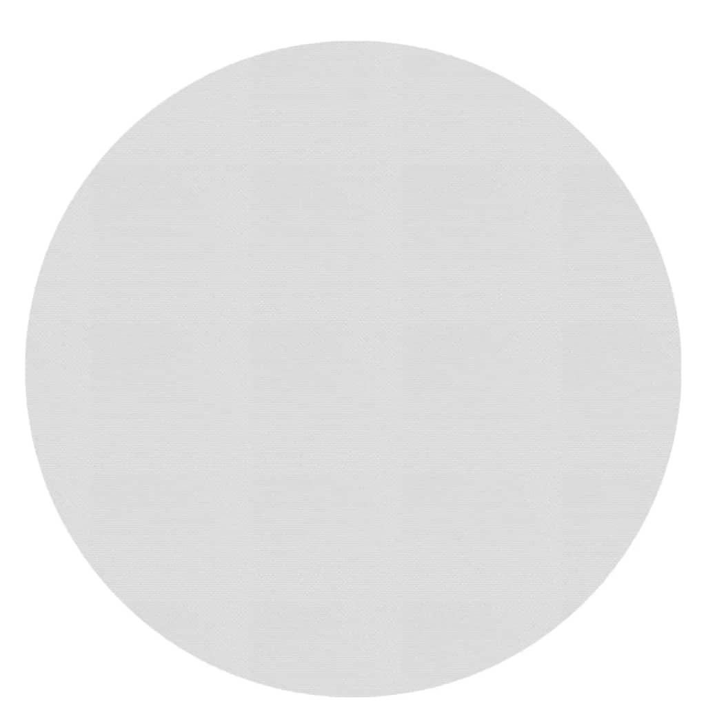 Treibende Pool-Solarplane PE 549 cm Grau