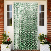 Thumbnail for Insektenschutz-Vorhang Grün und Weiß 100x220 cm Chenille