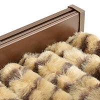 Thumbnail for Insektenschutz-Vorhang Beige und Braun 90x220 cm Chenille