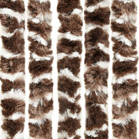 Thumbnail for Insektenschutz-Vorhang Braun und Weiß 90x220 cm Chenille