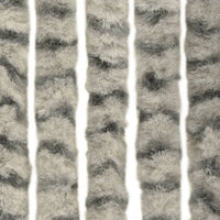 Thumbnail for Insektenschutz-Vorhang Hell- und Dunkelgrau 56x185 cm Chenille