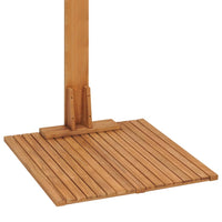 Thumbnail for Gartendusche 75x75x210 cm Massivholz Teak