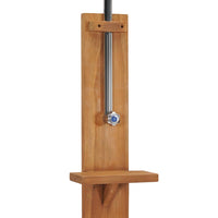 Thumbnail for Gartendusche 75x75x210 cm Massivholz Teak