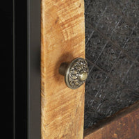 Thumbnail for TV-Schrank 90x30x40 cm Raues Mangoholz