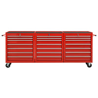 Thumbnail for Werkzeugwagen mit 21 Schubladen Stahl Rot