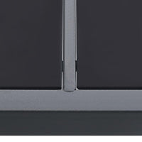 Thumbnail for Outdoor-Esstisch Anthrazit 150x90x74 cm Stahl