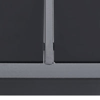 Thumbnail for Outdoor-Esstisch Anthrazit 190x90x74 cm Stahl