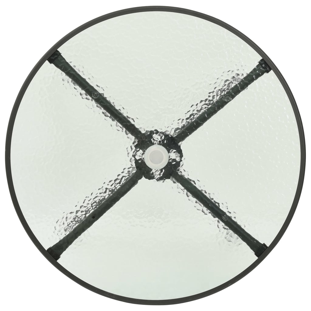 Bistrotisch Anthrazit Ø80x71 cm Stahl