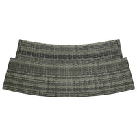 Thumbnail for Garten-Bartisch Grau 120x55x110 cm Poly Rattan