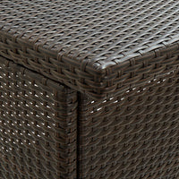 Thumbnail for 3-tlg. Bar Set Poly Rattan Braun