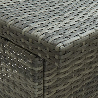 Thumbnail for 3-tlg. Bar Set Poly Rattan Grau