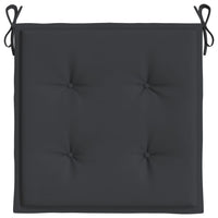 Thumbnail for Gartenstuhl-Kissen 6 Stk. Schwarz 40x40x3 cm Oxford-Gewebe
