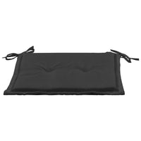Thumbnail for Gartenstuhl-Kissen 6 Stk. Schwarz 50x50x3 cm Stoff