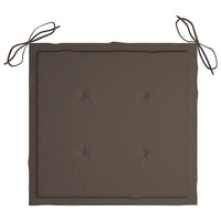 Thumbnail for Gartenstuhl-Kissen 6 Stk. Taupe 50x50x3 cm Stoff