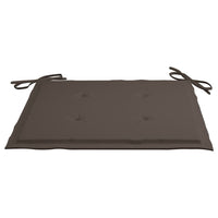 Thumbnail for Gartenstuhl-Kissen 6 Stk. Taupe 50x50x3 cm Stoff