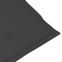 Thumbnail for Gartenstuhl-Auflagen 6 Stk. Anthrazit 120x50x3 cm