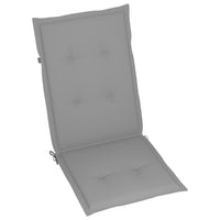 Thumbnail for Gartenstuhl-Auflagen 6 Stk. Grau 120x50x3 cm