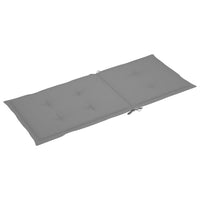 Thumbnail for Gartenstuhl-Auflagen 6 Stk. Grau 120x50x3 cm