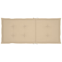 Thumbnail for Gartenstuhl-Auflagen 6 Stk. Beige 120x50x3 cm