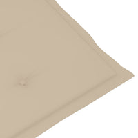 Thumbnail for Gartenstuhl-Auflagen 6 Stk. Beige 120x50x3 cm