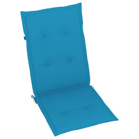Thumbnail for Gartenstuhlauflagen 6 Stk. Blau 120x50x3 cm