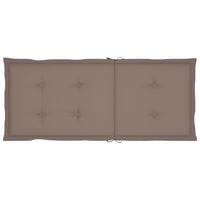 Thumbnail for Gartenstuhlauflagen 6 Stk. Taupe 120x50x3 cm