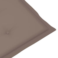 Thumbnail for Gartenstuhlauflagen 6 Stk. Taupe 120x50x3 cm