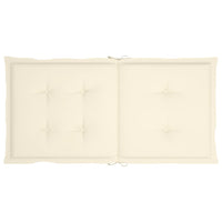 Thumbnail for Gartenstuhlauflagen 6 Stk. Creme 100x50x3 cm
