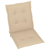 Thumbnail for Gartenstuhlauflagen 6 Stk. Beige 100x50x3 cm