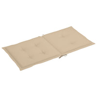 Thumbnail for Gartenstuhlauflagen 6 Stk. Beige 100x50x3 cm