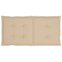 Thumbnail for Gartenstuhlauflagen 6 Stk. Beige 100x50x3 cm