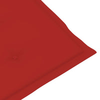 Thumbnail for Gartenstuhlauflagen für Niedriglehner 6 Stk. Rot 100x50x3 cm