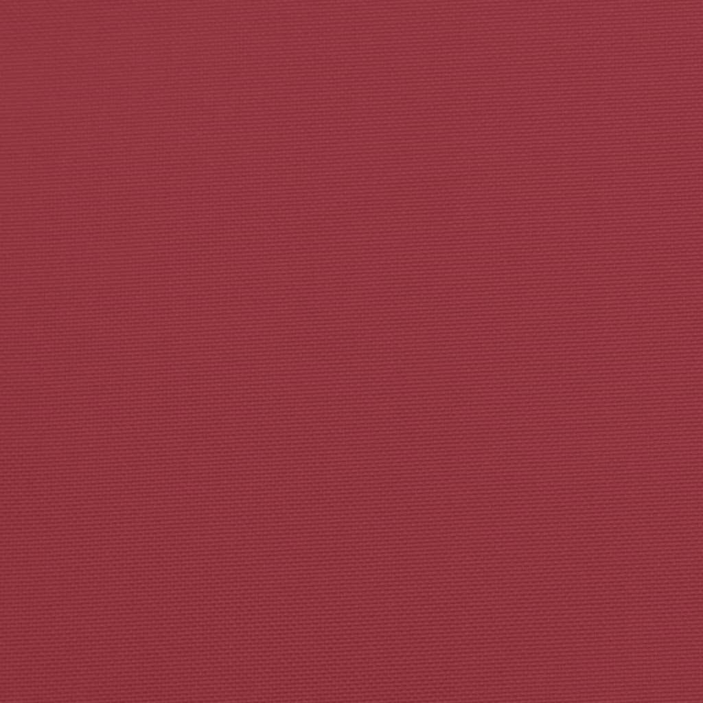 Gartenstuhlauflagen für Niedriglehner 2 Stk. Weinrot 100x50x3cm