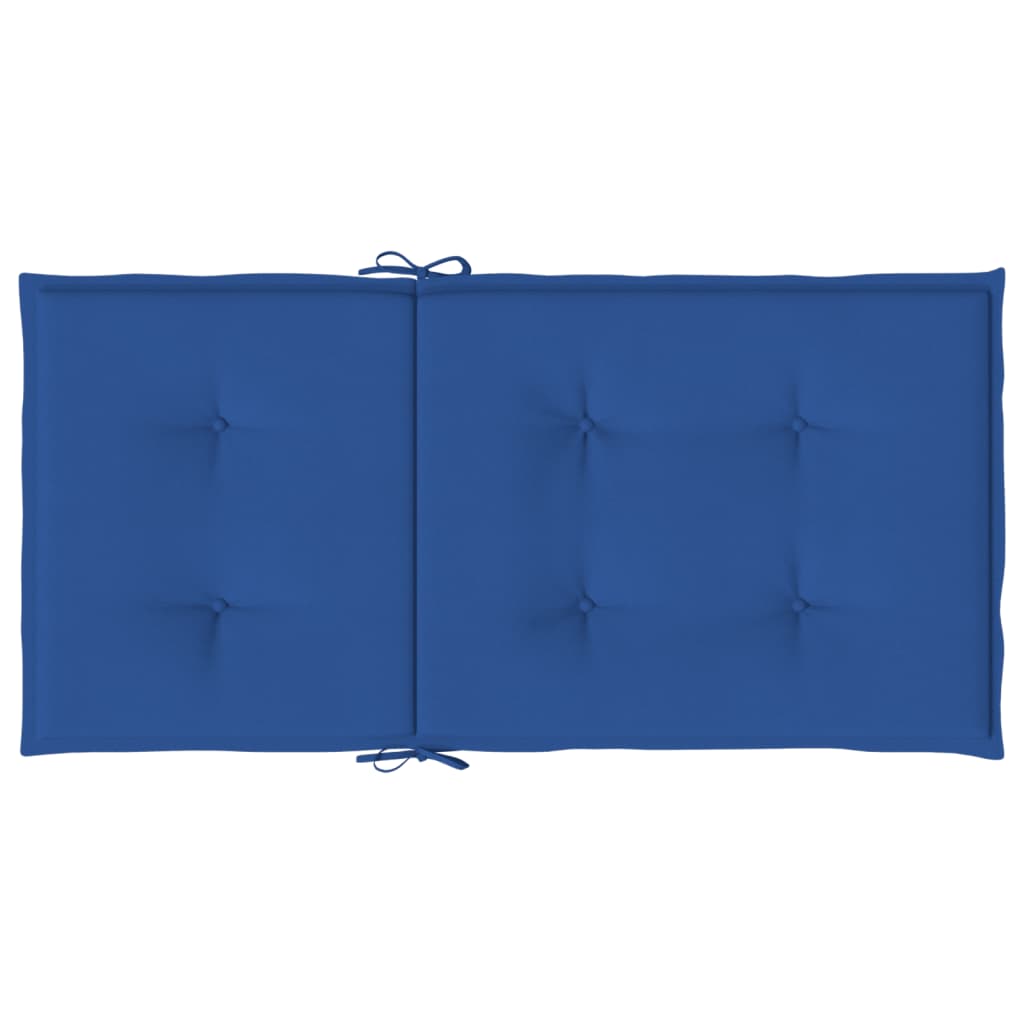 Gartenstuhlauflagen für Niedriglehner 2 Stk. 100x50x3 cm