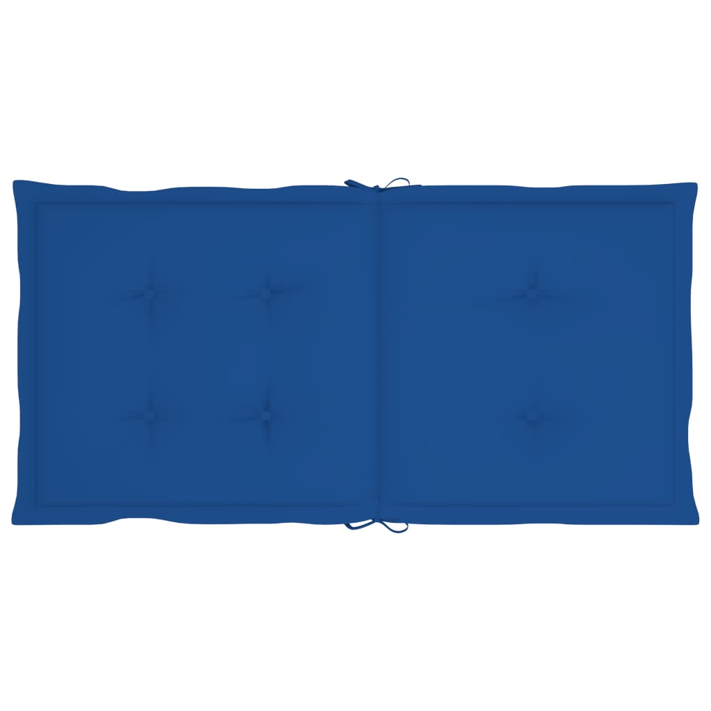 Gartenstuhlauflagen 6 Stk. Königsblau 100x50x3 cm