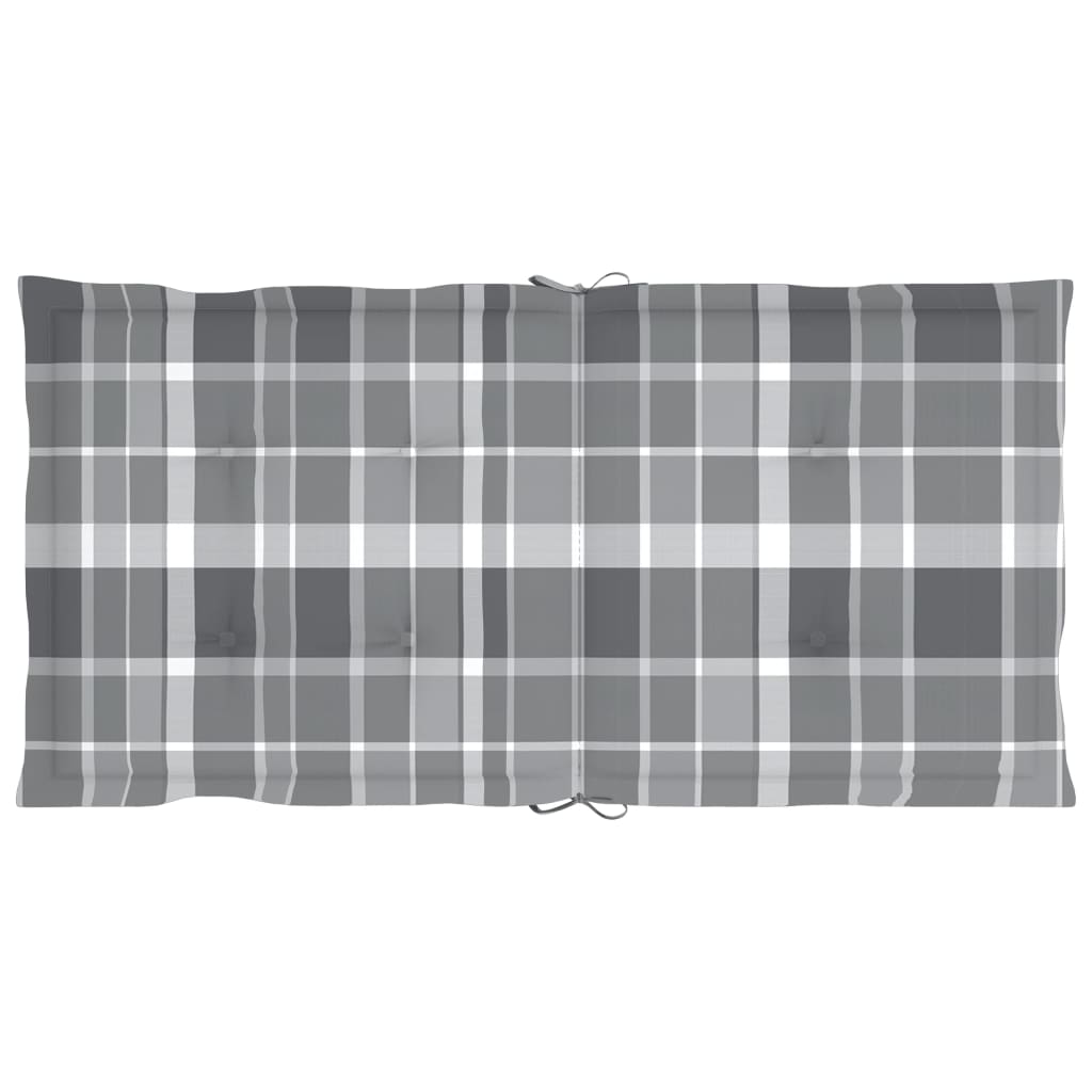 Gartenstuhlauflagen für Niedriglehner 4 Stk. 100x50x3 cm