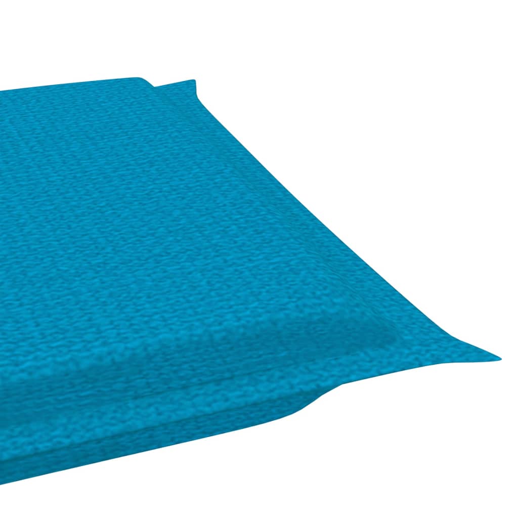 Sonnenliegen-Auflage Blau 186x58x3 cm
